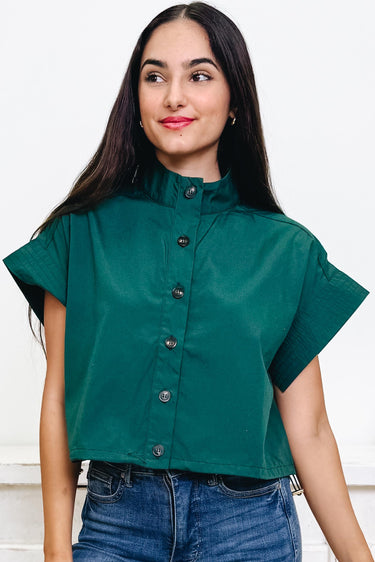 Cool Girl Button Down Top - 4 Colors!