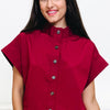 Cool Girl Button Down Top - 4 Colors!