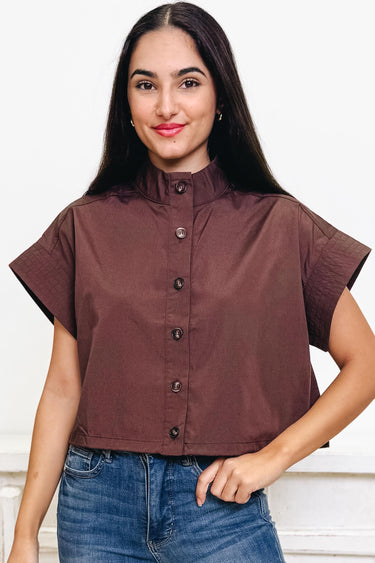 Cool Girl Button Down Top - 4 Colors!