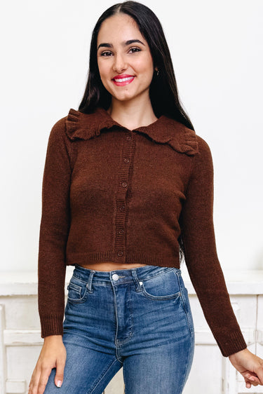 Focus On Comfort Ruffle Cardigan - 5 Colors!c