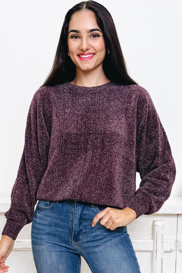 A Little Comfort Chenille Sweater - 4 Colors!