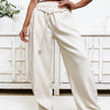 Oh That's Me Barrel Pants - Ivory