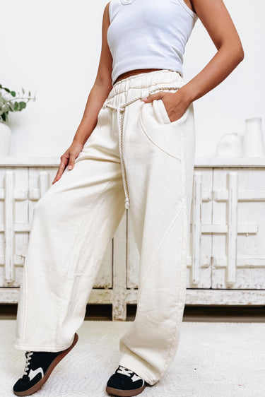 Oh That's Me Barrel Pants - Ivory