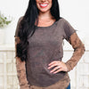 See You Layered Camo Top - 2 Colors!