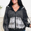 All For Plaid Hooded Top
