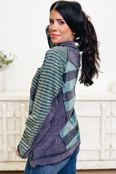 Fall Embrace Striped Top - 2 Colors!