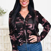 Sheer Grit Double Zip Top - 2 Colors!