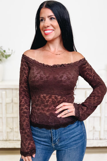 Take Me There Lace Top - 3 Colors!