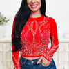 Dream Weaver Rhinestone Top