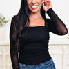 Meeting Ready Ruched Top - 3 Colors!