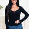 Lace To Embrace Top - 6 Colors!