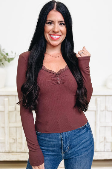 Lace To Embrace Top - 6 Colors!