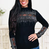 Positive Frequency Rhinestone Top - 2 Colors!