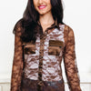 The Best Lace Button Down Top - 3 Colors!
