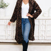 Rich Auntie Faux Fur Leopard Coat