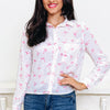 Fiddle & A Bow Button Down Top - 2 Colors!