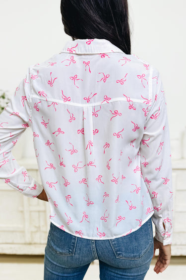 Fiddle & A Bow Button Down Top - 2 Colors!