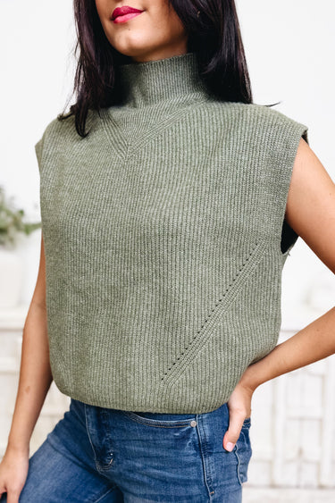 Now You See High Neck Sweater - 4 Colors!