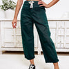 The Revival By Risen - Wide Barrel Cargo Jeans - Hunter Green