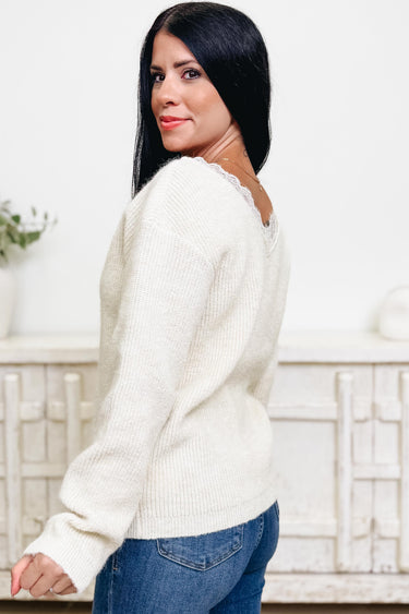 Talk Of The Town Lace Top