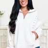Cutie With an Edge Pullover Top - 2 Colors!