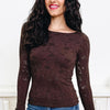 Make Space Floral Lace Top - 4 Colors!