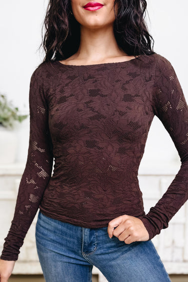 Make Space Floral Lace Top - 4 Colors!