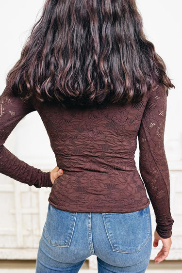 Make Space Floral Lace Top - 4 Colors!
