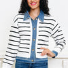 Maker's Match Striped Cardigan