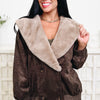 Always On Style Plaid Suede Jacket