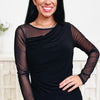 See Grace Mesh Top