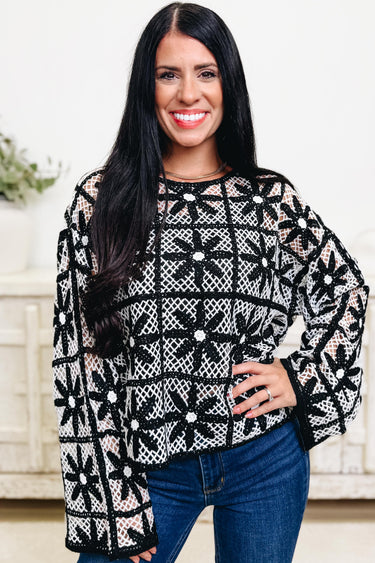 Little Daisy Of Love Sweater - 2 Colors!