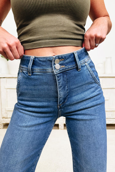 Double The Love By Risen - TC Wide Leg Jeans
