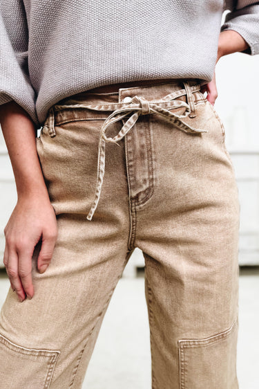 Keep Shinin Pants - Taupe