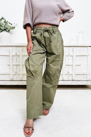 Angler's Circle Wide Leg Pants - 2 Colors!