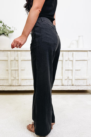 Sweet Around the Edges Twill Pants - 2 Colors!