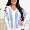 Life Stripe Pullover - 2 Colors!