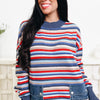 Made Of Coziness Stripe Sweater
