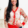 Shine Free Floral Cardigan