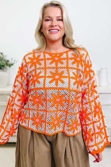 Little Daisy Of Love Sweater - 2 Colors!