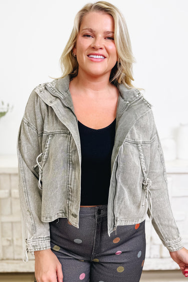 A Fresh Take Denim Jacket - 2 Colors!