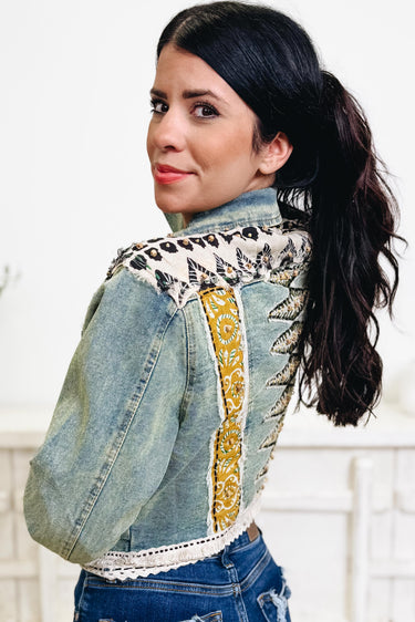 Serving Attitude Embellished Jacket
