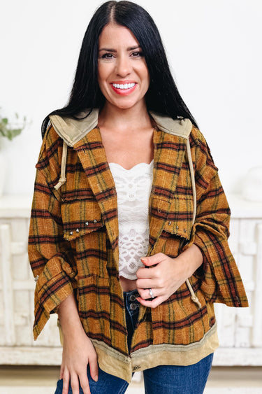 The Perfect Star Plaid Jacket - 2 Colors!