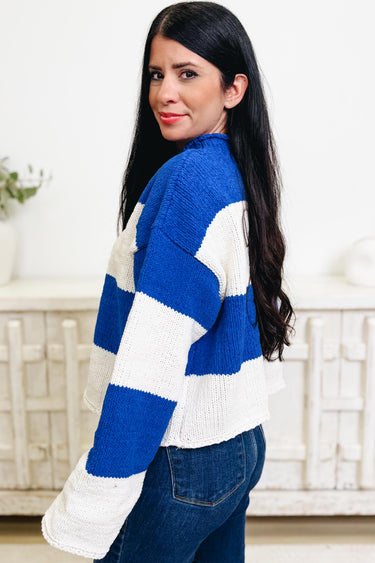 Chic Happens Stripe Sweater - 2 Colors!