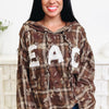 Protect The Peace Hoodie - Choco Multi