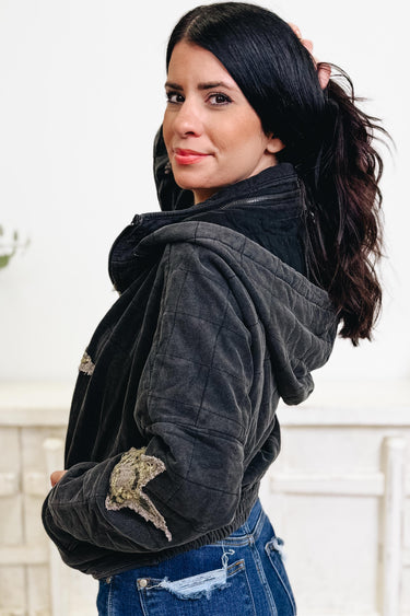 The Only One Star Leopard Hoodie