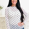 Meet You There Polka Dot Top - 2 Colors!
