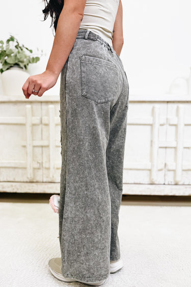 Love Wins Always Flare Pants - Olive