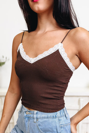 Takes The Cake Lace Cami - 2 Colors!