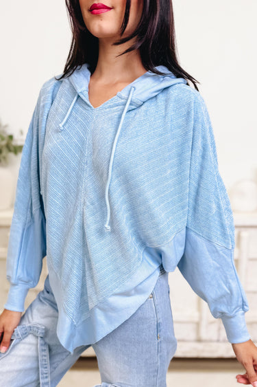 Lala Pointed Poncho Hoodie - 2 Colors!